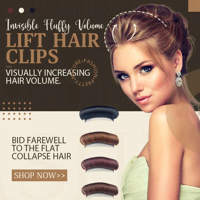 Invisible Fluffy Lift Hair Clip⭐⭐⭐⭐⭐