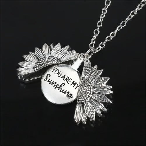 🌻🌞"You Are My Sunshine" Sunflower Necklace With Gift Box🌻