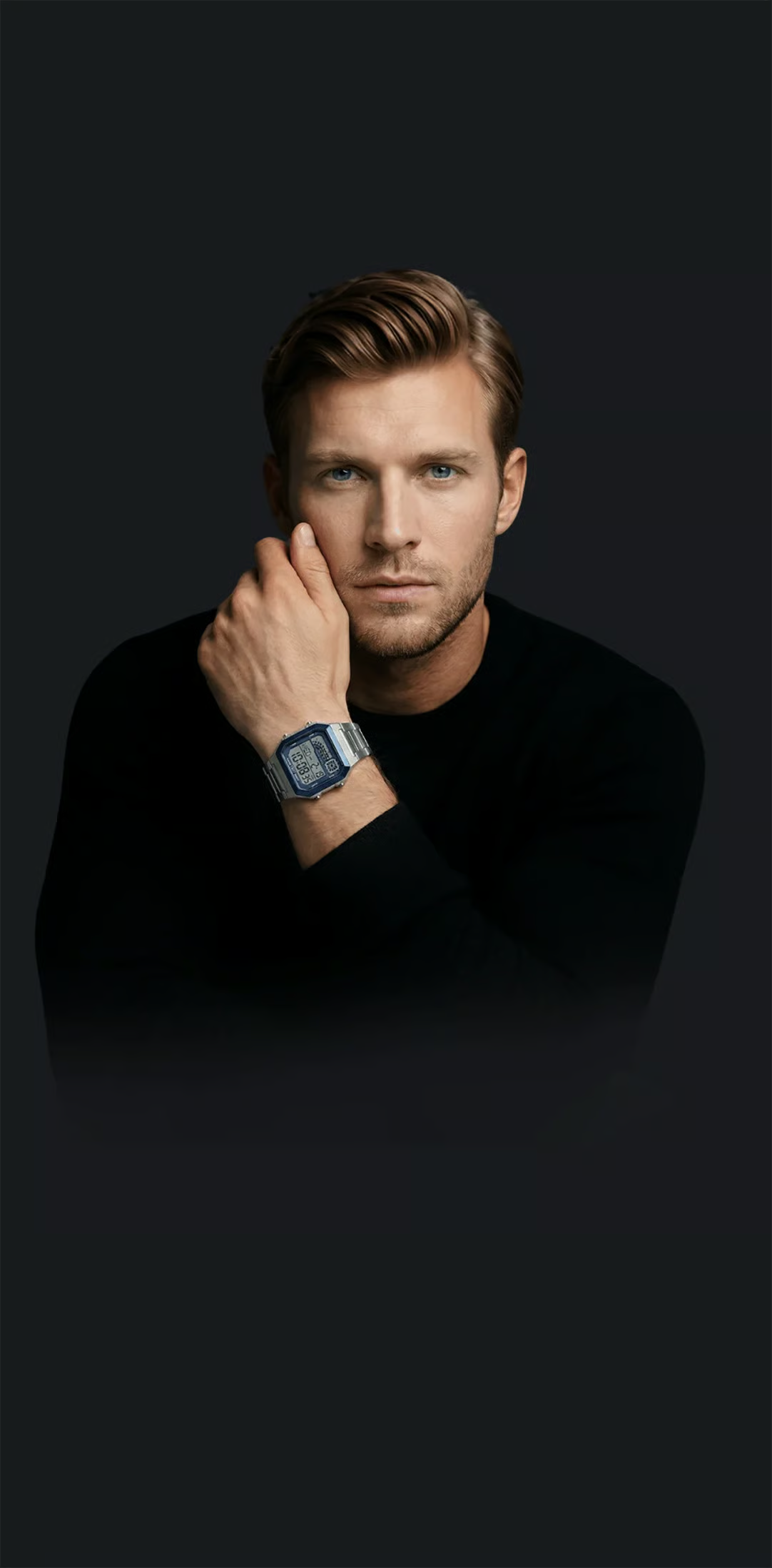 Iconic Square Digital Quartz Watch