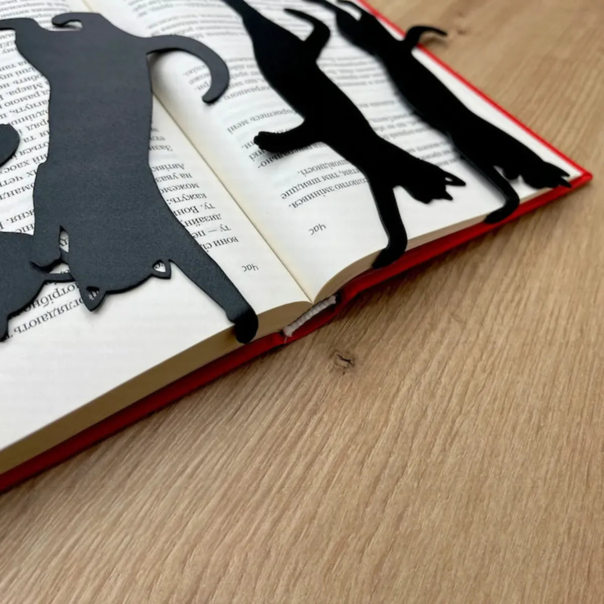 ๐ฅ๐น5Pcs Metal Cat bookmark