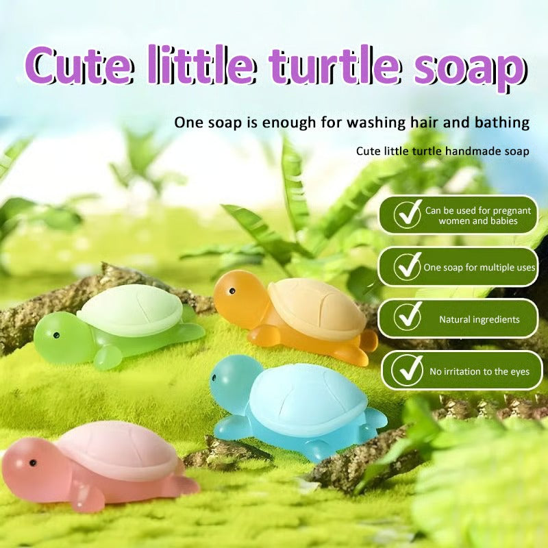 BUY 1 GET 1 FREE🐢Little turtle handmade essential oil soap
