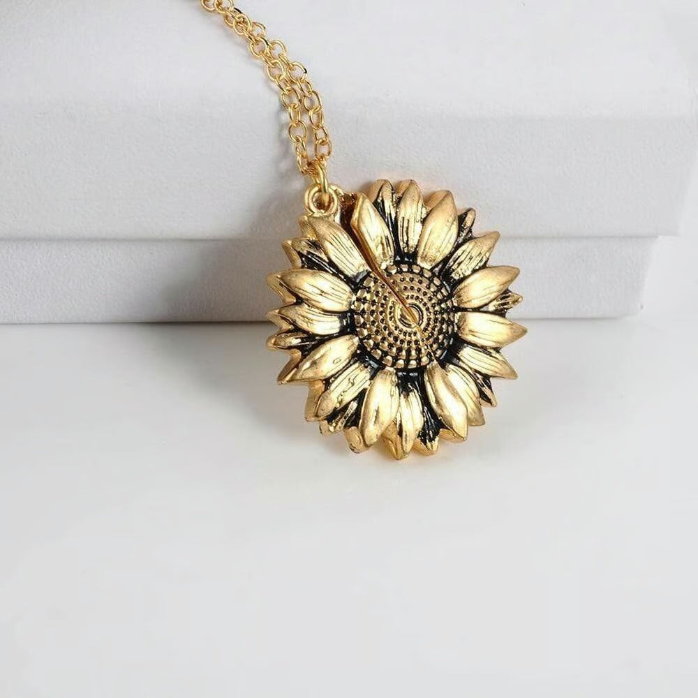 🌻🌞"You Are My Sunshine" Sunflower Necklace With Gift Box🌻