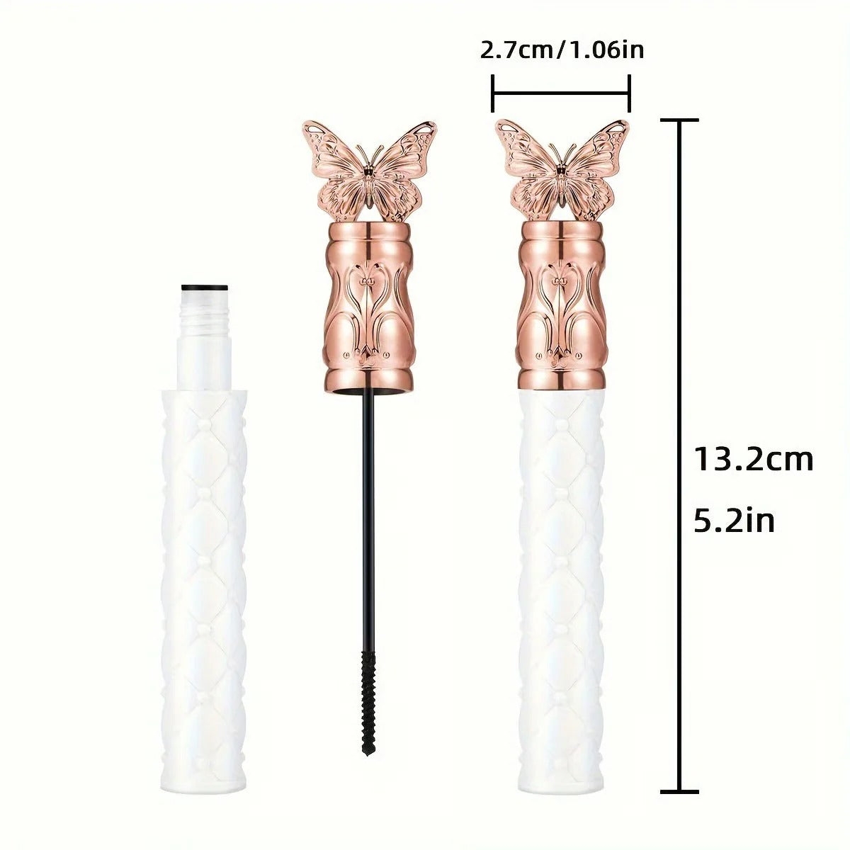 Thick, Curling, Long-lasting Mascara, Waterproof, Sweat-proof, Lengthening, Non-smudged