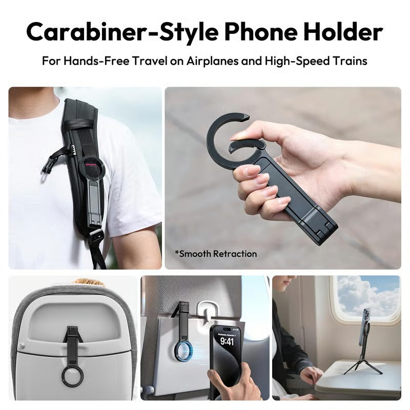 Magnetic Portable Phone Holder Mini Tripod(Ring-Single-sided magnetic)