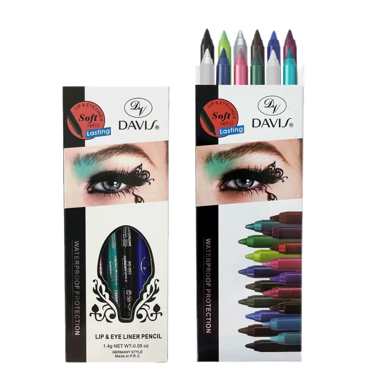 Sparkling Gel Eyeliner Collection – 12 waterproof, pearl & metallic shades to play with. One-stroke intensity, all-day wear. 🌈💫