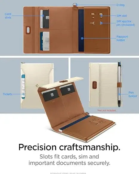 Passport Holder & Wallet with Card Holder( Travel Documents Organizer)