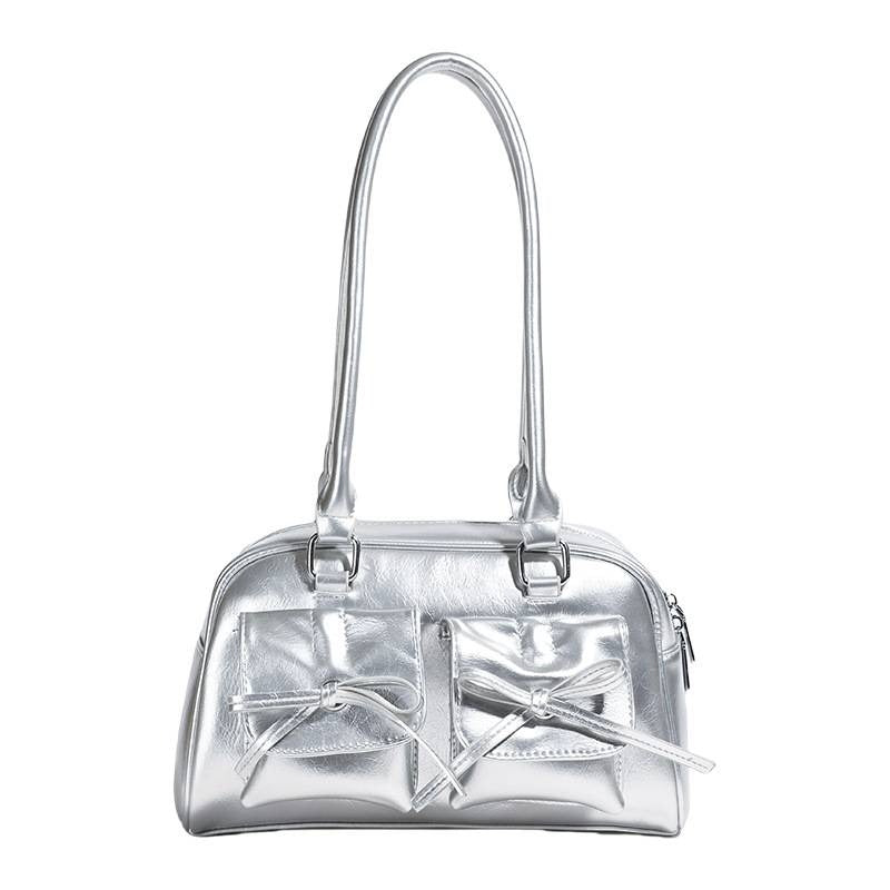 High-value ballet-style bow crossbody bag