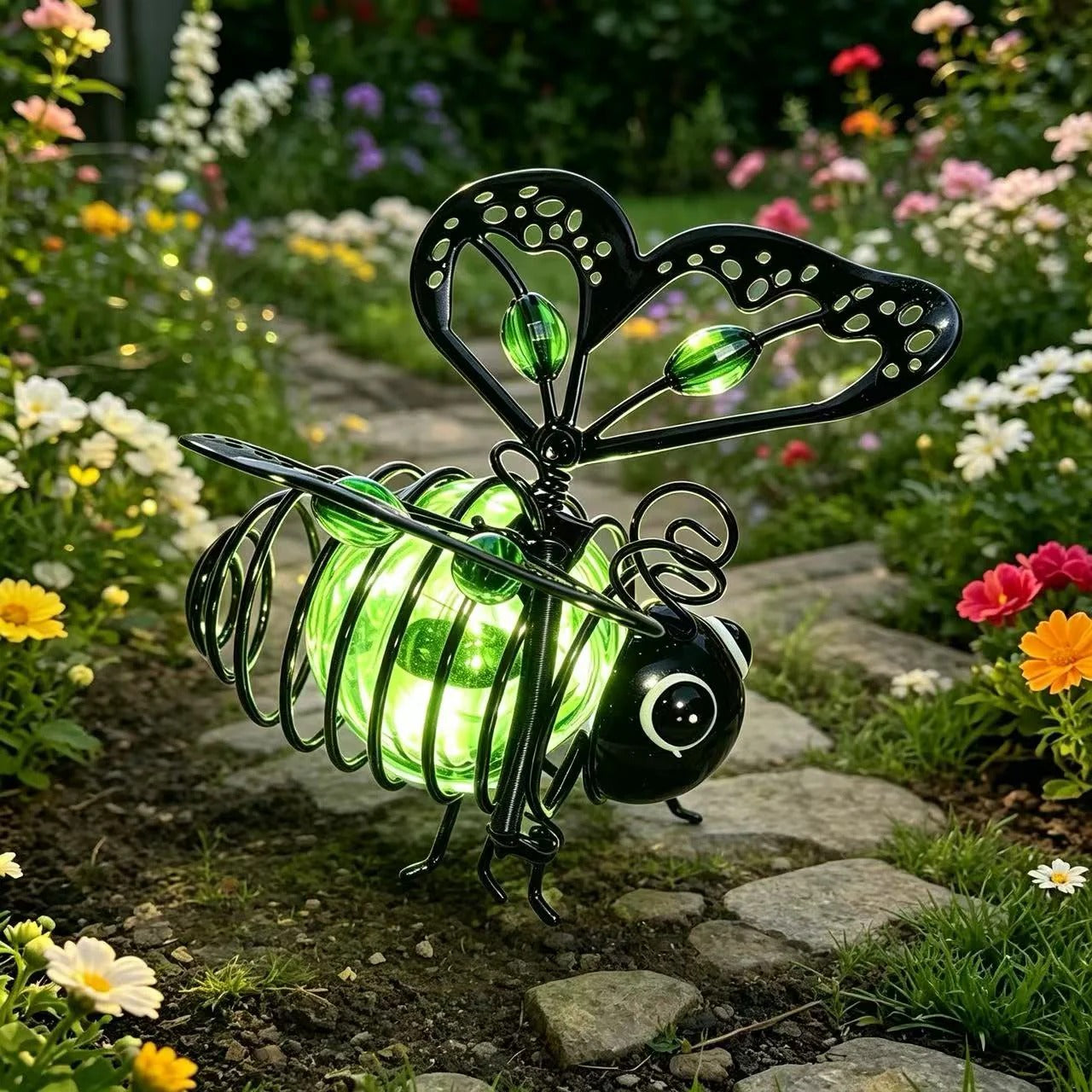 ✨🐝Hanging Solar Bee Light