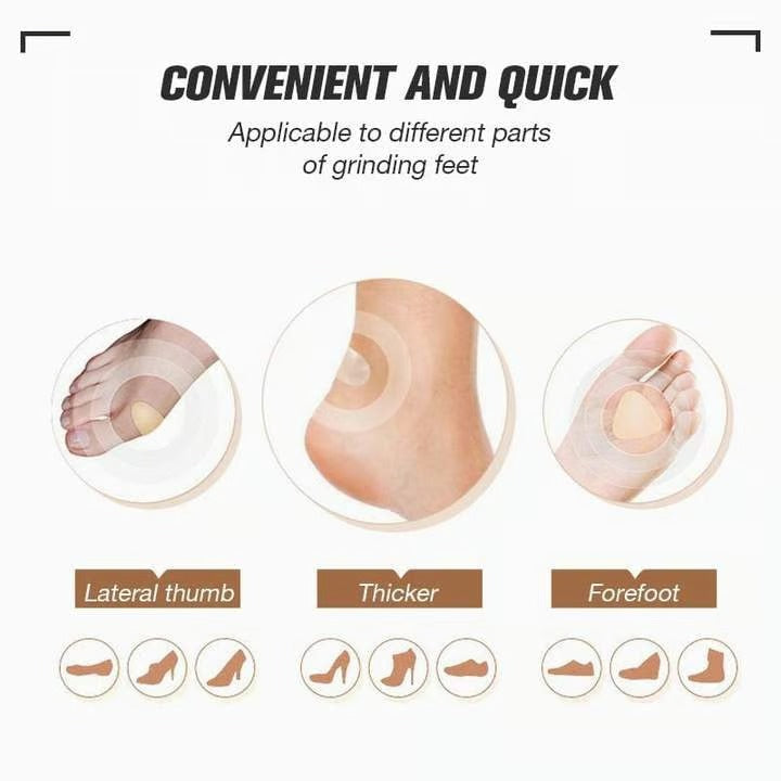 Self-adhesive Invisible Heel Anti-wear Sticker(50 PCS)