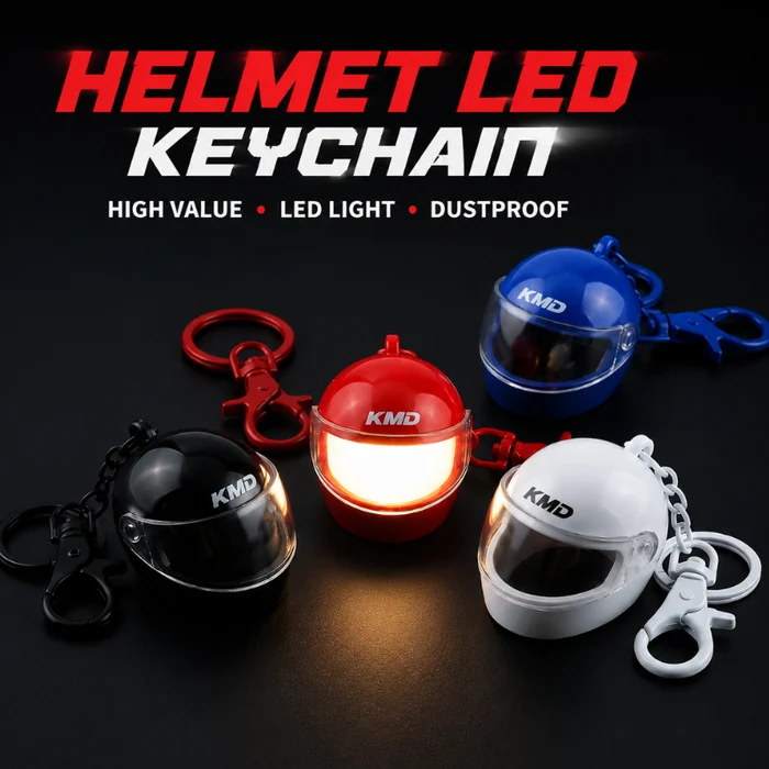 Mini Helmet Light Charm