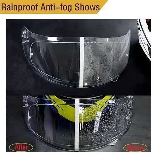 Anti fog & Rain helmet film