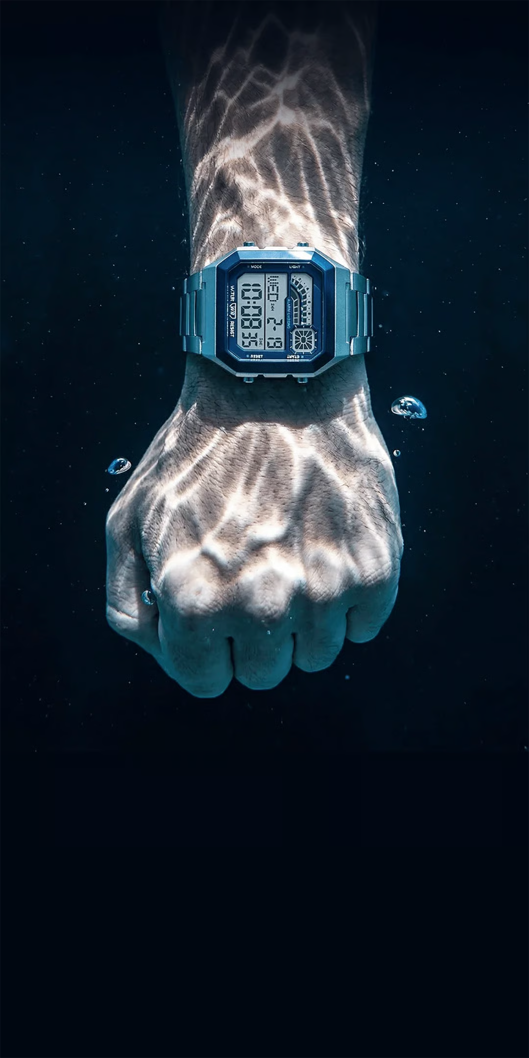 Iconic Square Digital Quartz Watch