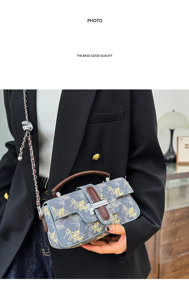High-end retro chain bag
