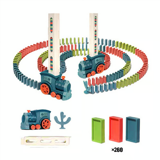 Automatic domino train