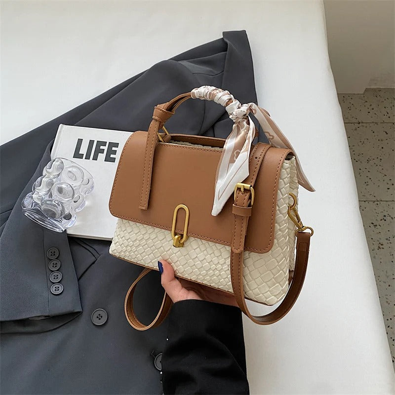 French Niche Small Square Commuting Shoulder Bag
