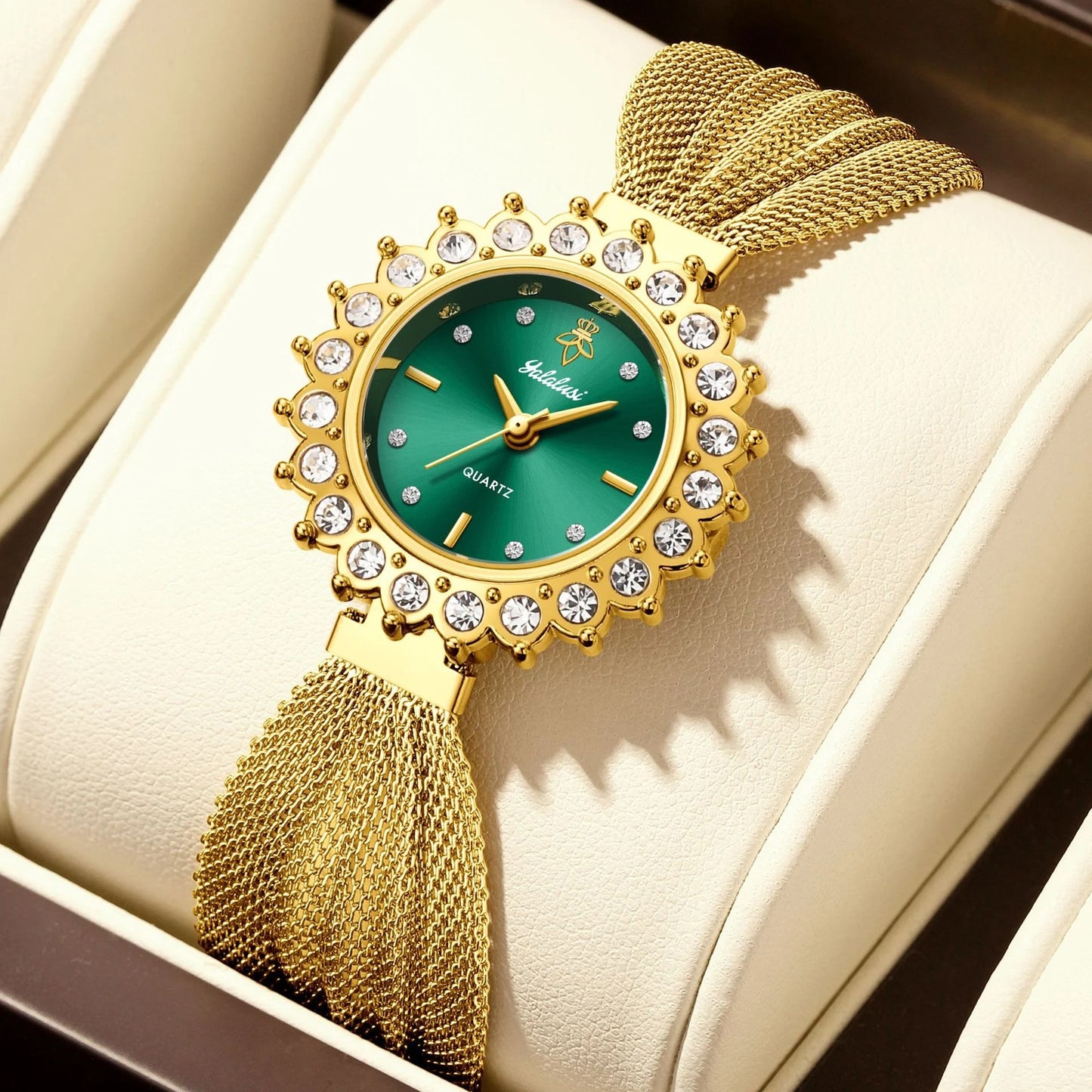🌻 Dazzling Elegance: Sunflower Delicate Small Dial Watch
