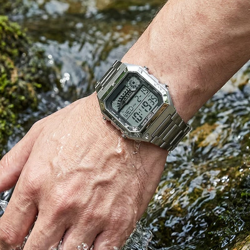 Iconic Square Digital Quartz Watch