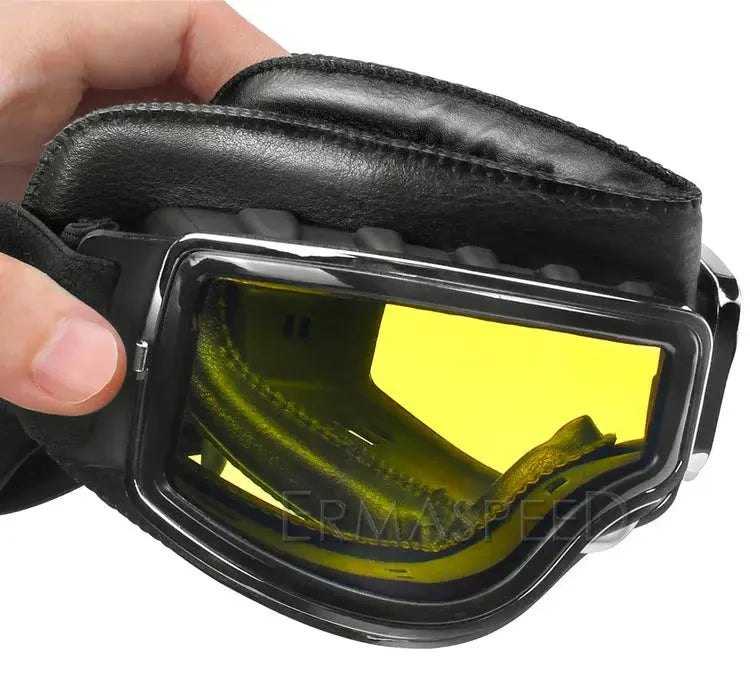 Vintage Motorcycle Goggles
