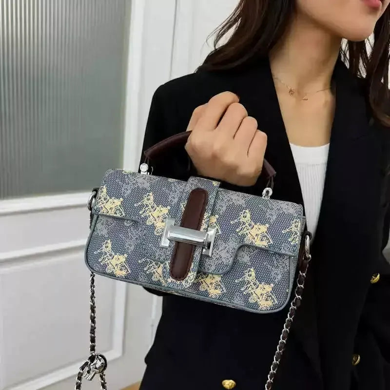 High-end retro chain bag