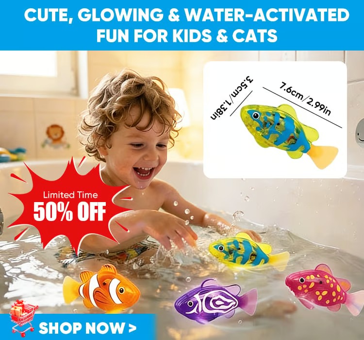 Swimming Robot Fish Toy