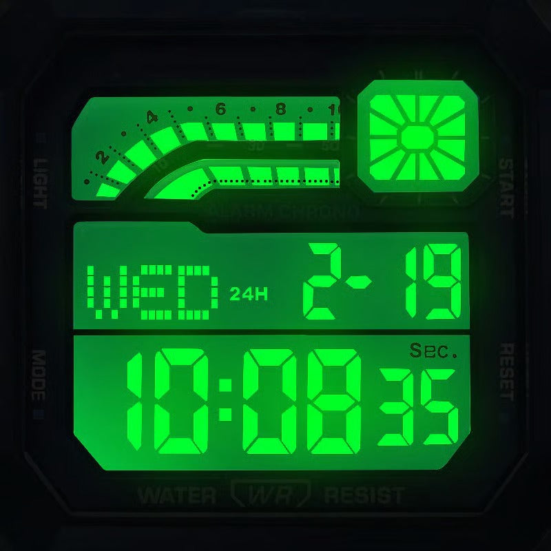 Iconic Square Digital Quartz Watch