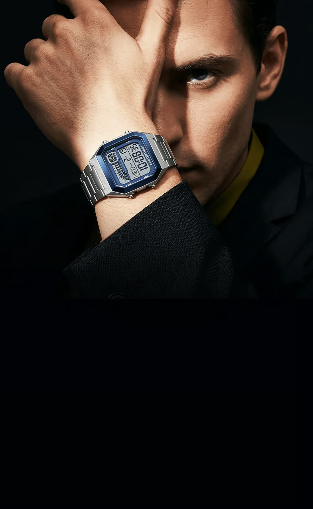 Iconic Square Digital Quartz Watch