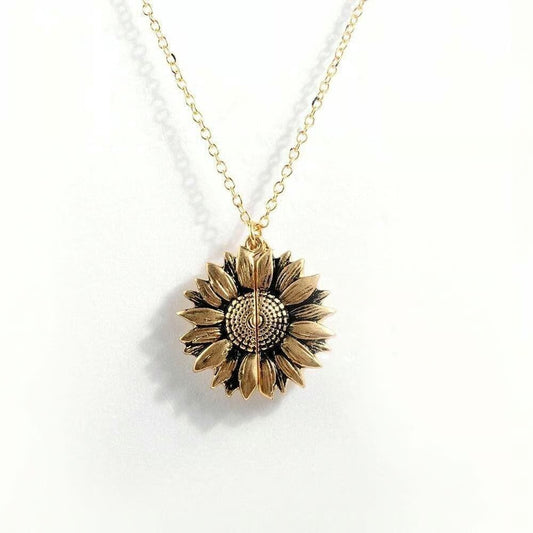 🌻🌞"You Are My Sunshine" Sunflower Necklace With Gift Box🌻