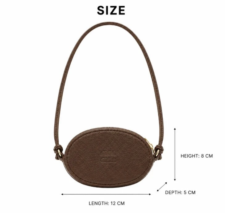 Mini Oval Crossbody Bag