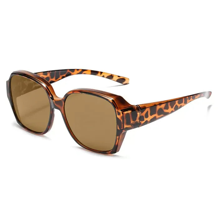 Polarized UV400 Protection Trendy Round Cat-eye Sunglasses 🕶️