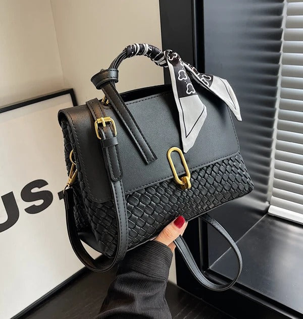 French Niche Small Square Commuting Shoulder Bag