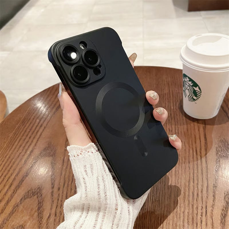 Frameless Matte Ultra Thin Magnetic Phone Case