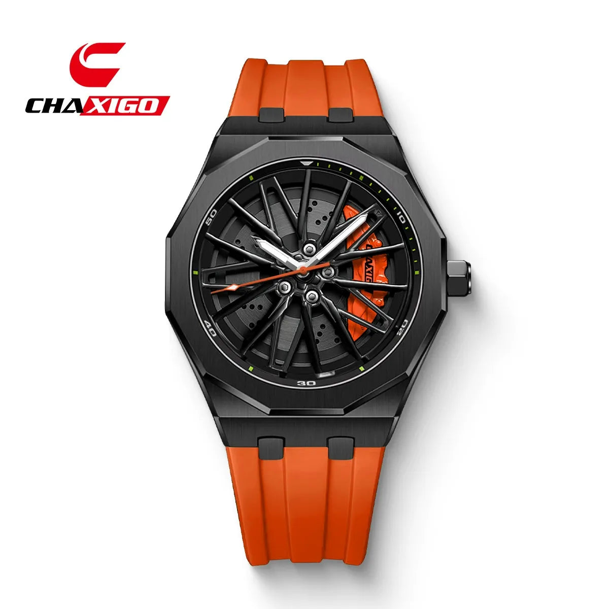 Hub-Rotating Quart'z Man watch