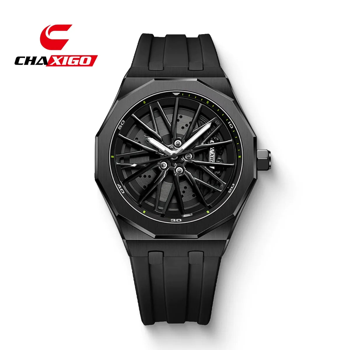 Hub-Rotating Quart'z Man watch