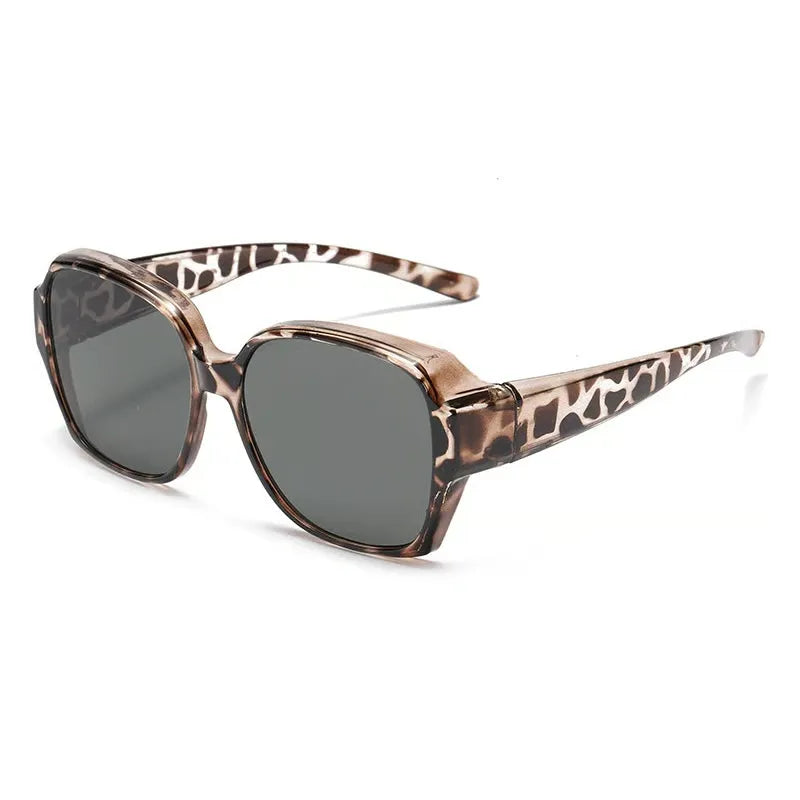 Polarized UV400 Protection Trendy Round Cat-eye Sunglasses 🕶️