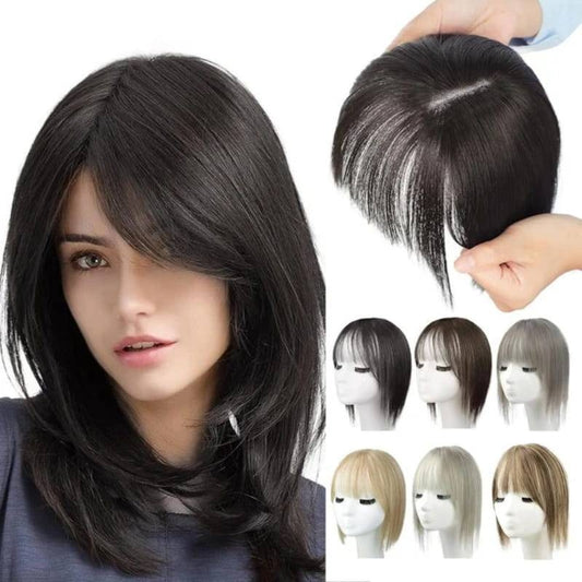 Hair Toppers with Bangs