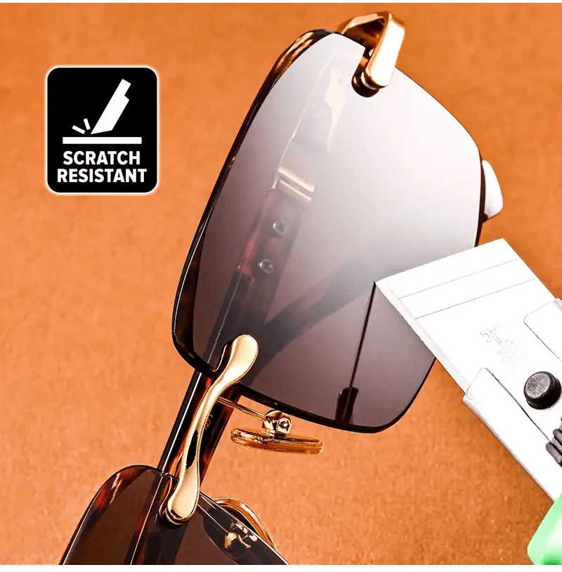 Natural Crystal Lens Sunglasses