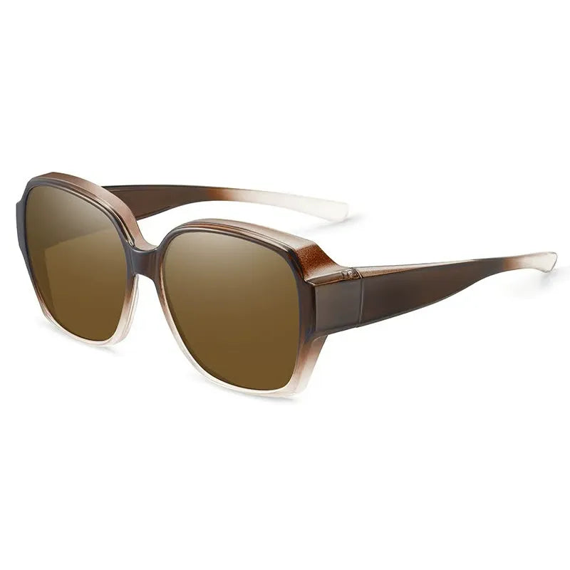 Polarized UV400 Protection Trendy Round Cat-eye Sunglasses 🕶️