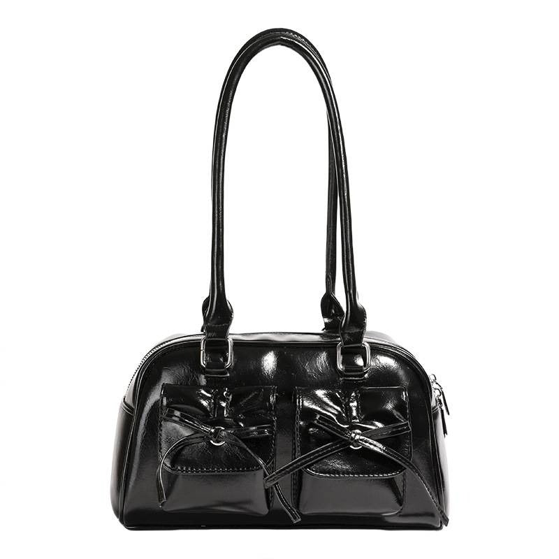 High-value ballet-style bow crossbody bag