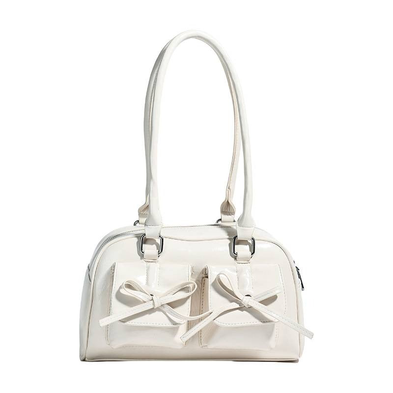 High-value ballet-style bow crossbody bag